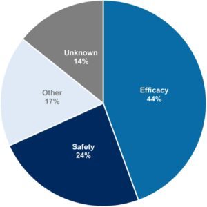 Discontinuation of Development of Cardiovascular Drugs in Phase 3, by Cause