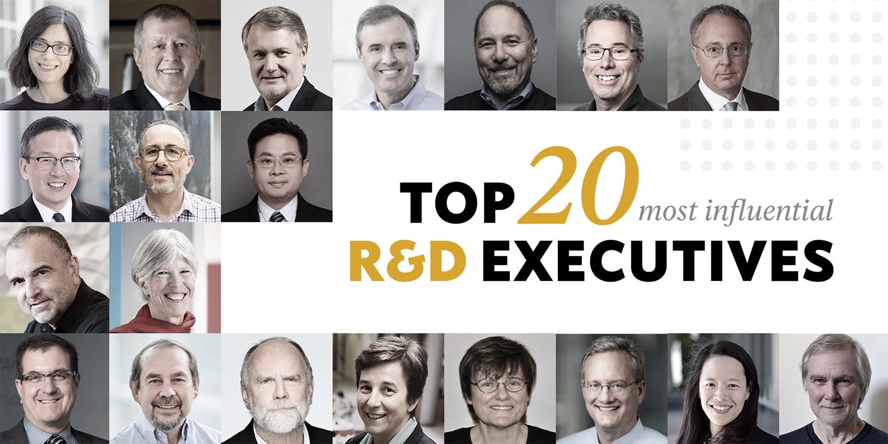 From bench to boardroom: 20 of the most influential biopharma R&D executives in drug development